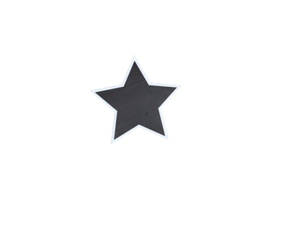 Black Solid Star