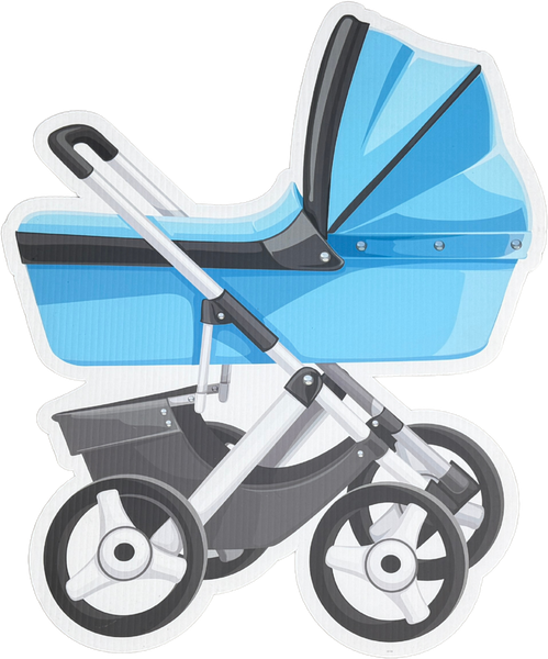 Blue Stroller