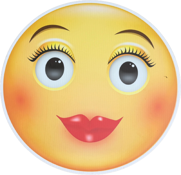 Blushing Smiley Face