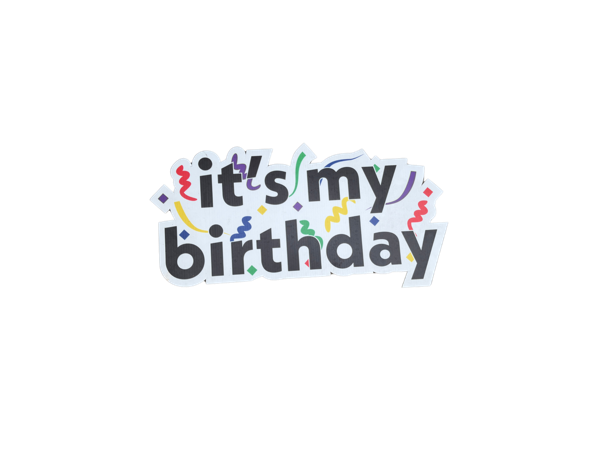 It's My Birthday Confetti