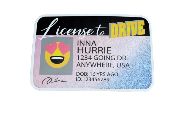 License to Drive ID Card