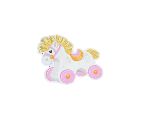 Pink Toy Horse