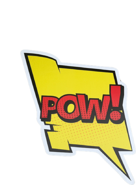 Pow Comic Burst