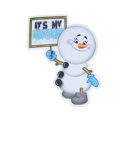 Snowman Birthday
